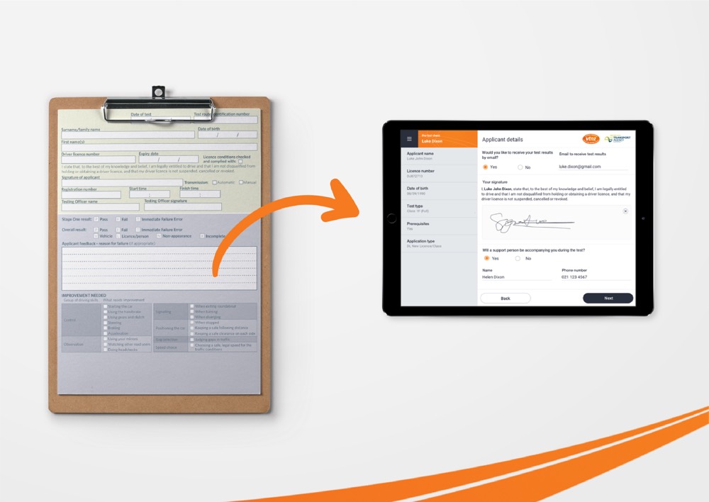 VTNZ assessor app