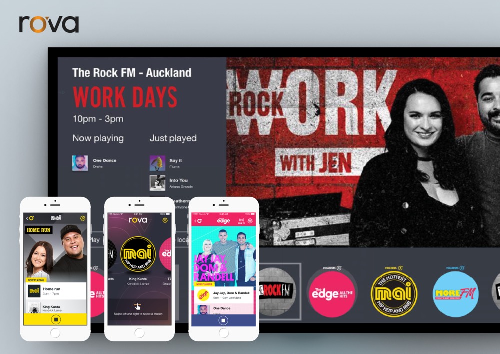 Rova streaming app
