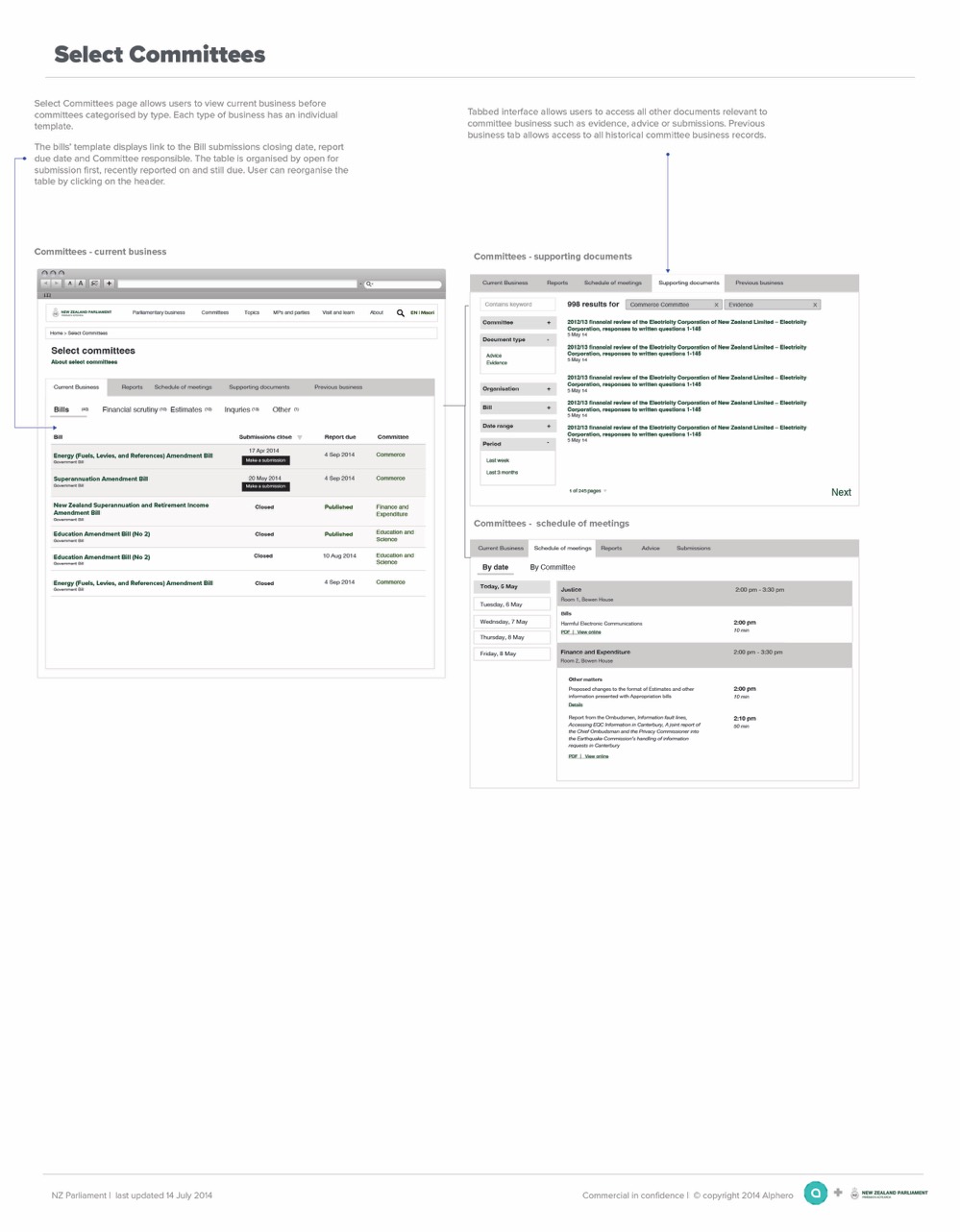 NZ Parliament wireframe 8